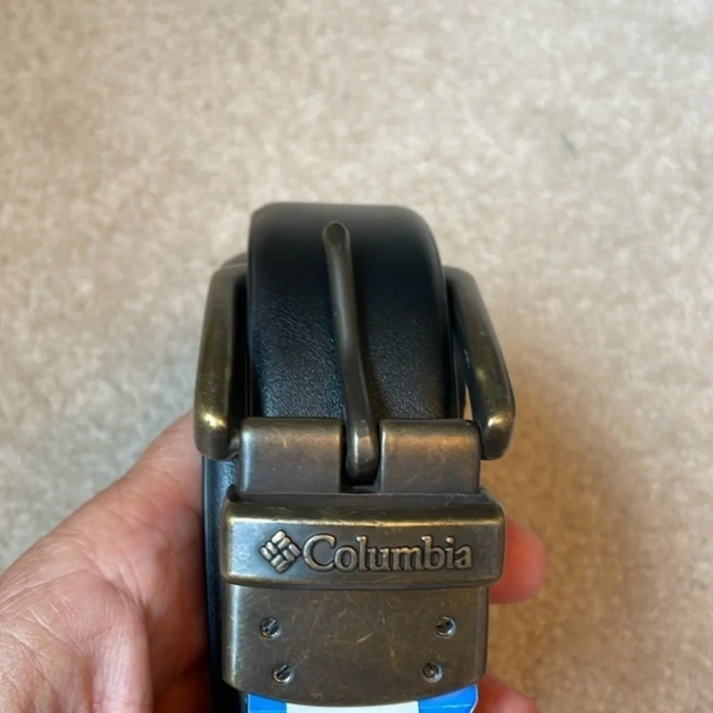 Columbia reversible black to brown belt